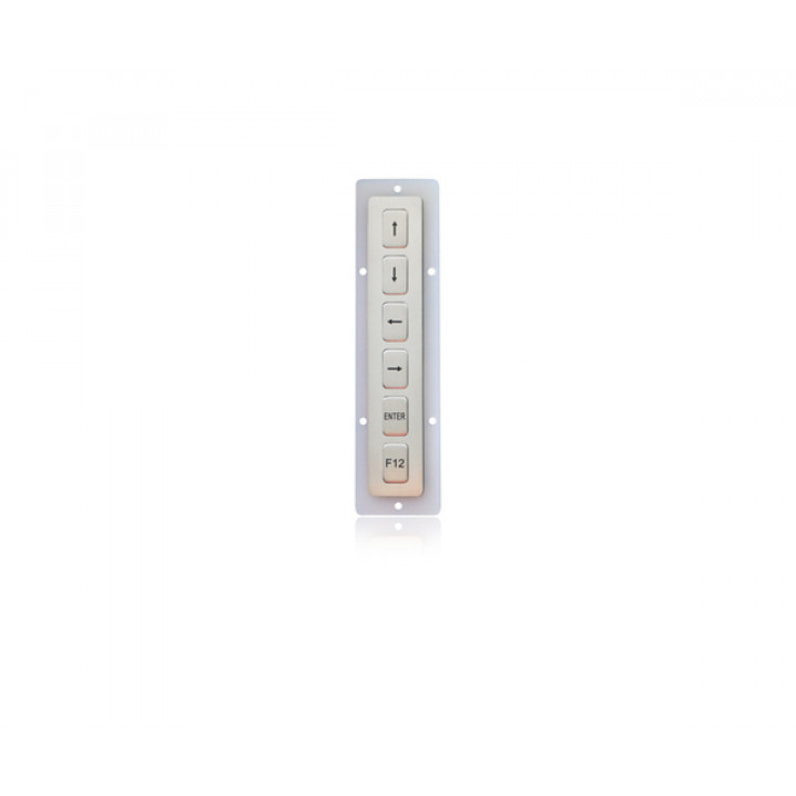 Клавиатура антивандальная Key Technology K-TEK-B160FK-6-DWP-USB