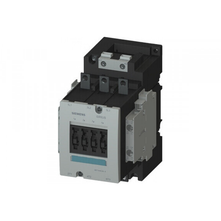Контактор Siemens 3RT1446-6AV66 (Ac-1 140A/400V, Ac 480V, 60Гц, 2Но+2Нз, S3) Контактор Siemens 3RT1446-6AV66 (Ac-1 140A/400V, Ac 480V, 60Гц, 2Но+2Нз, S3)
