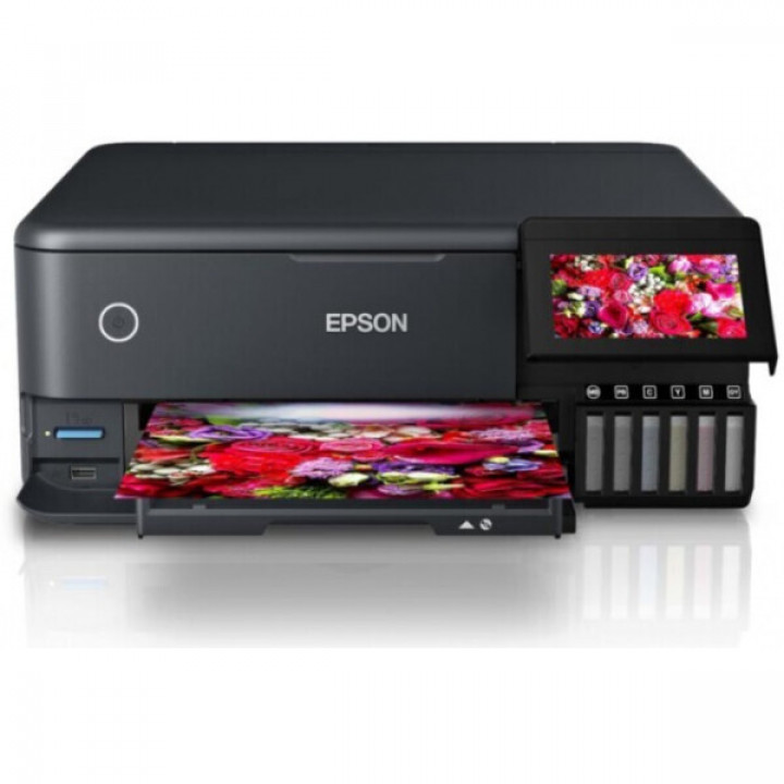 МФУ Epson L8160 Black C11CJ20503 (струйное, цветное, А4, Wi-Fi, кардридер)