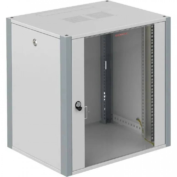 Шкаф коммутационный SYSMATRIX WP 6412.710 (настенный 12U 600x450мм, стекл. дверь, 60кг, серый) Шкаф коммутационный SYSMATRIX WP 6412.710 (настенный 12U 600x450мм, стекл. дверь, 60кг, серый)