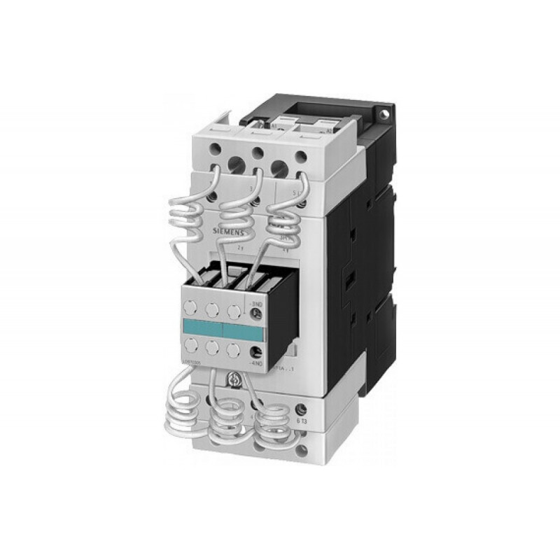Контактор Siemens 3RT1647-1AB01 (для конденсаторов 50 кВАр, 3-полюсный, S3)