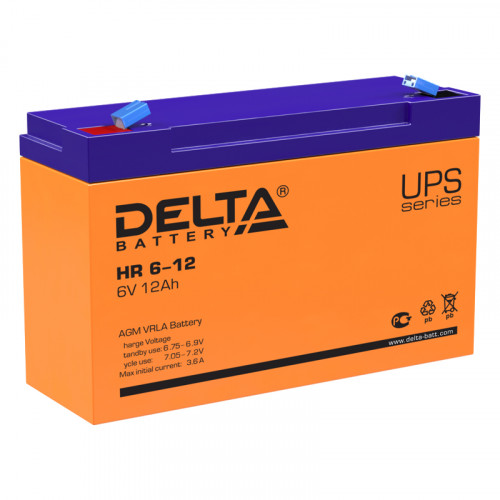 Аккумуляторная батарея Delta HR 6-12