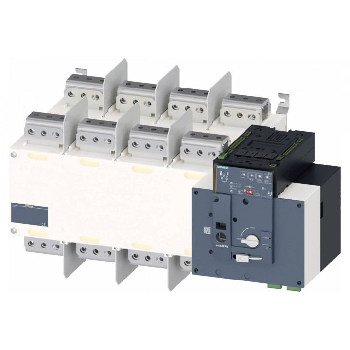 Автоматический переключатель нагрузки Siemens 3KC8460-0JA22-0GA3 (ATSE, 415V, 3200A, 4P) Автоматический переключатель нагрузки Siemens 3KC8460-0JA22-0GA3 (ATSE, 415V, 3200A, 4P)