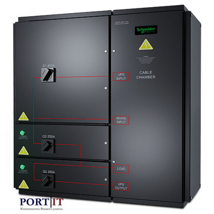 Панель байпаса APC SYWMBP96K160H (Symmetra PX 96/160 кВт 400 В) Панель байпаса APC SYWMBP96K160H (Symmetra PX 96/160 кВт 400 В)