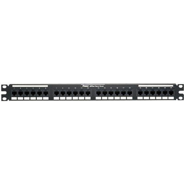 Патч-панель Panduit DP245E88TGY (19", 1U, 24xRJ45, кат.5E)