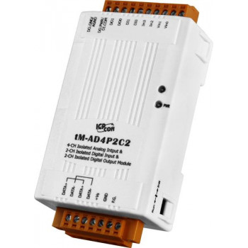Модуль ICP DAS tM-AD4P2C2 CR