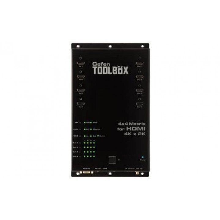 Коммутатор Gefen GTB-HD4K2K-444-BLK (матричный 4x4 HDMI, 4K, 3D, HDCP) Коммутатор Gefen GTB-HD4K2K-444-BLK (матричный 4x4 HDMI, 4K, 3D, HDCP)