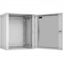 Шкаф TLK TWI-156045-R-G-GY (19", 15U, стеклянная дверь, 600x703x450 мм, серый)