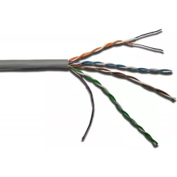 Кабель витая пара UTP кат.5e LANMASTER LAN-5EUTP-PT-LSZH-GY Кабель витая пара UTP кат.5e LANMASTER LAN-5EUTP-PT-LSZH-GY