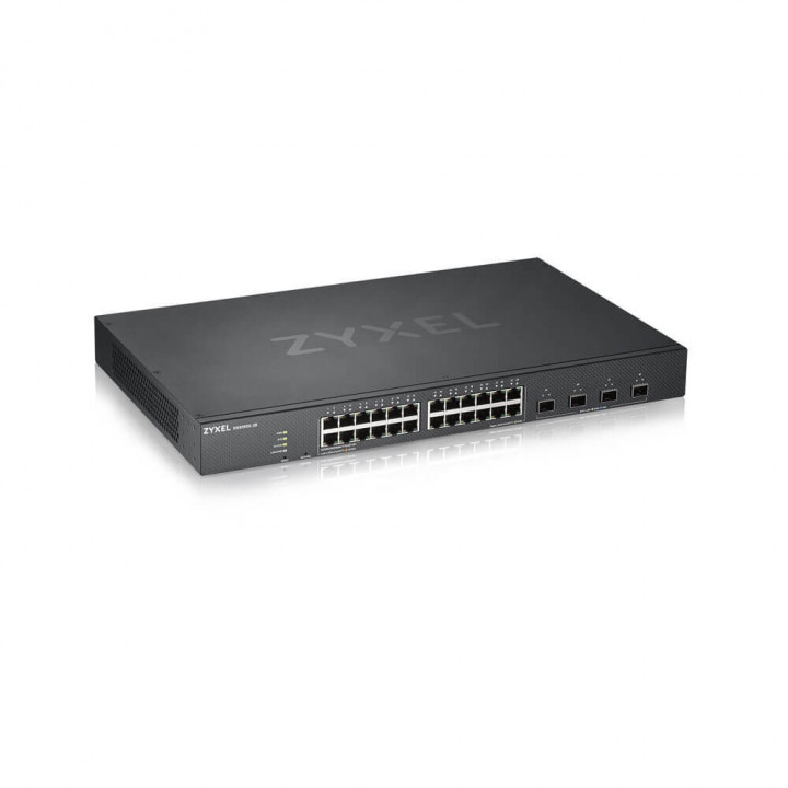 Коммутатор Zyxel XGS1930-28-EU0101F (гибридный Smart L2+, 24xGE, 4xSFP+, бесшумный)