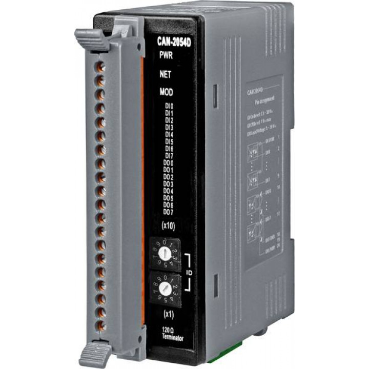 Модуль ICP DAS CAN-2054D CR (8 DI, 8 DO) Модуль ICP DAS CAN-2054D CR (8 DI, 8 DO)