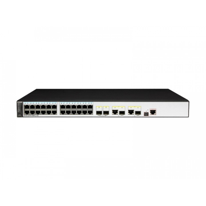 Коммутатор Huawei S5720-28TP-PWR-LI-AC (24x1GbE PoE+, 4xSFP)