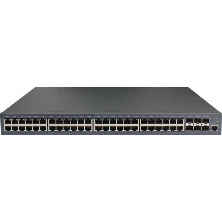 Коммутатор NIKOMAX GL-SW-G304-54P (управляемый L3 PoE, Stack, 48xGbE PoE, 6xSFP+, PoE 740Вт)