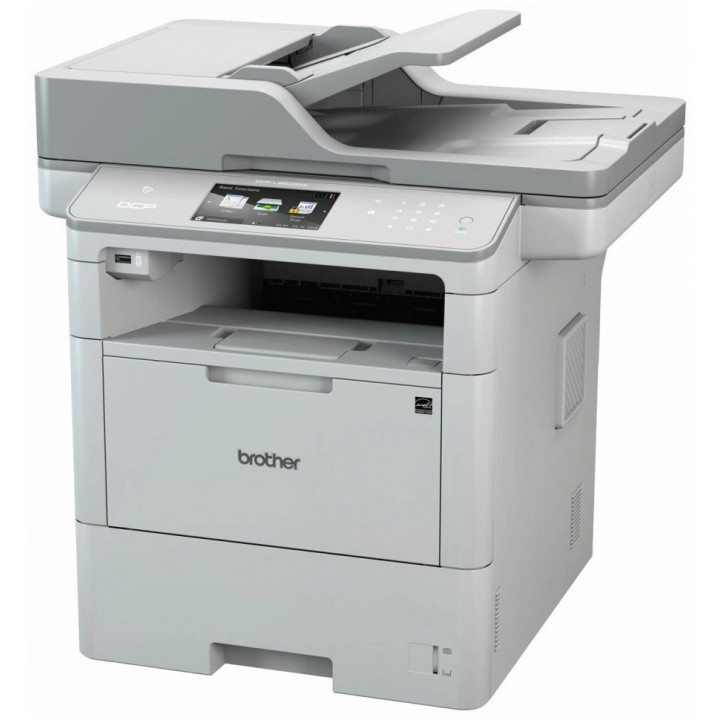 МФУ лазерный Brother DCP-L6600DW DCPL6600DWG1 (A4, ч/б, 46 стр/мин, Wi-Fi, ДАПД)