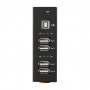 Промышленный USB-хаб ICP DAS USB-2562M/S (4-портовый, металлический корпус, с блоком питания)