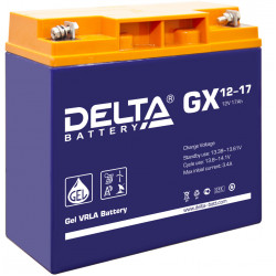 Аккумуляторная батарея Delta GX 12-17 Аккумуляторная батарея Delta GX 12-17