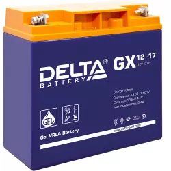 Аккумуляторная батарея GEL Delta GX 12-17 Аккумуляторная батарея GEL Delta GX 12-17