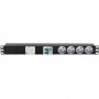 Блок розеток TLK TLK-RSC04-MDA25-03-BK (с АВР, 4 гнезда, 16A, автомат 25А, 6250 Вт)