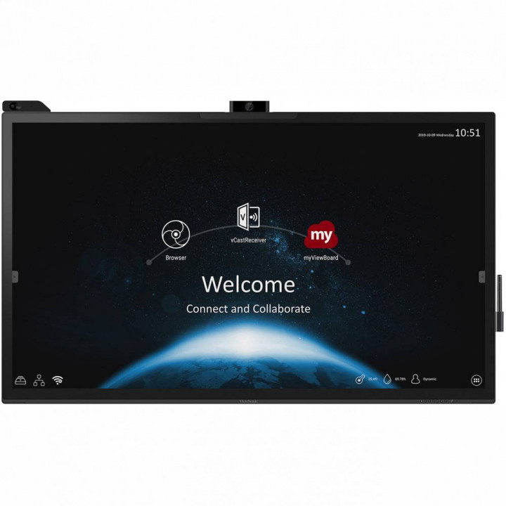 LED/LCD панель Viewsonic IFP6570 65" (65", 4K UHD, сенсорный)