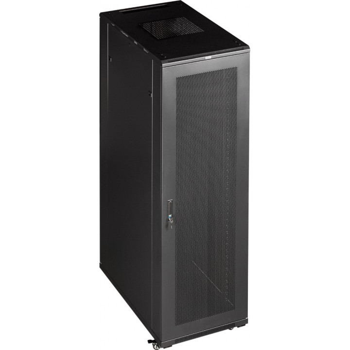 Шкаф Lanmaster TWT-CBB-42U-6X8-P1 (19", 42U, 600x800, черный) Шкаф Lanmaster TWT-CBB-42U-6X8-P1 (19", 42U, 600x800, черный)