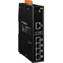 Промышленный коммутатор ICP DAS NS-205PSE-24V CR (Unmanaged 5-Port 10/100 Mbps PoE(PSE), 24 VDC Input)