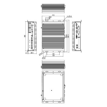 Промышленный встраиваемый компьютер Ниеншанц-Автоматика FRONT Compact 510.103