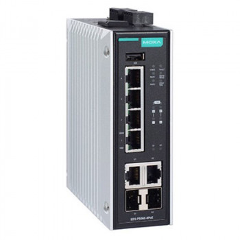Промышленный коммутатор MOXA EDS-P506E-4PoE-2GTXSFP
