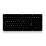 Промышленная клавиатура Key Technology K-TEK-M330TP-FN-BL-NV-EMC-OEM-US/RU-USB (встраиваемая, русифицированная, IP65, 89 клавиш, тачпад, красная подсветка, USB)