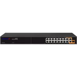 Коммутатор PoE TRASSIR TR-NS11191S-285-16POE Коммутатор PoE TRASSIR TR-NS11191S-285-16POE