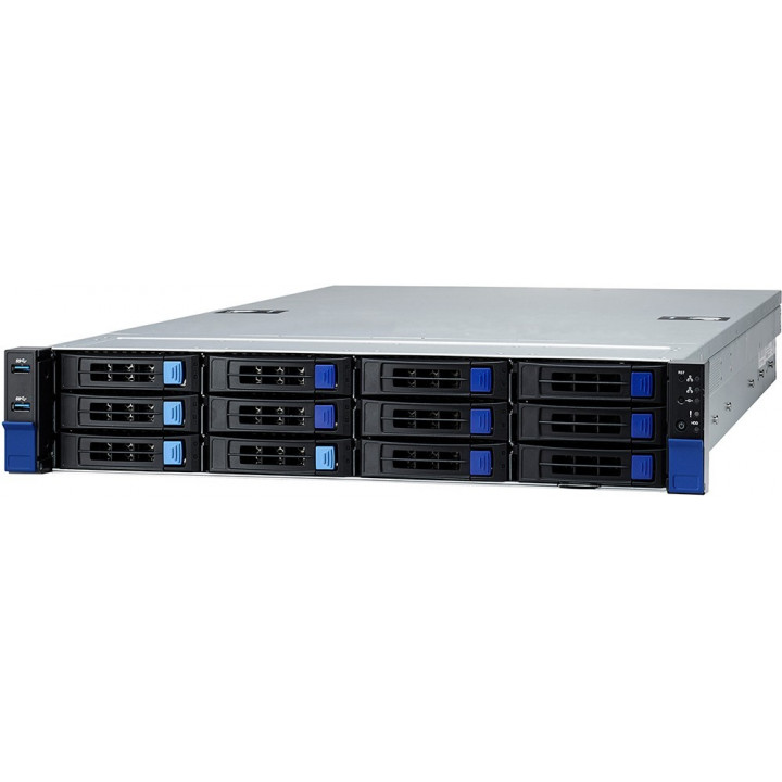 Серверная платформа Tyan B8252T75V8E4HR-8X-2T (2U, AMD EPYC 7002, 32x DDR4, 2x10GbE, 4x NVMe)