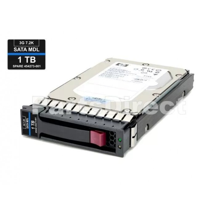 Жесткий диск HPE 454146-B21 (1 ТБ, SATA, 7.2K, 3.5", LFF) Жесткий диск HPE 454146-B21 (1 ТБ, SATA, 7.2K, 3.5", LFF)