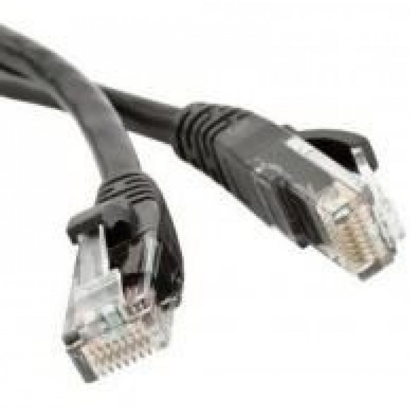 Коммутационный шнур NIKOMAX NMC-PC4UD55B-015-C-BK (U/UTP 4 пары, Cat.5e, 1.5м, черный)