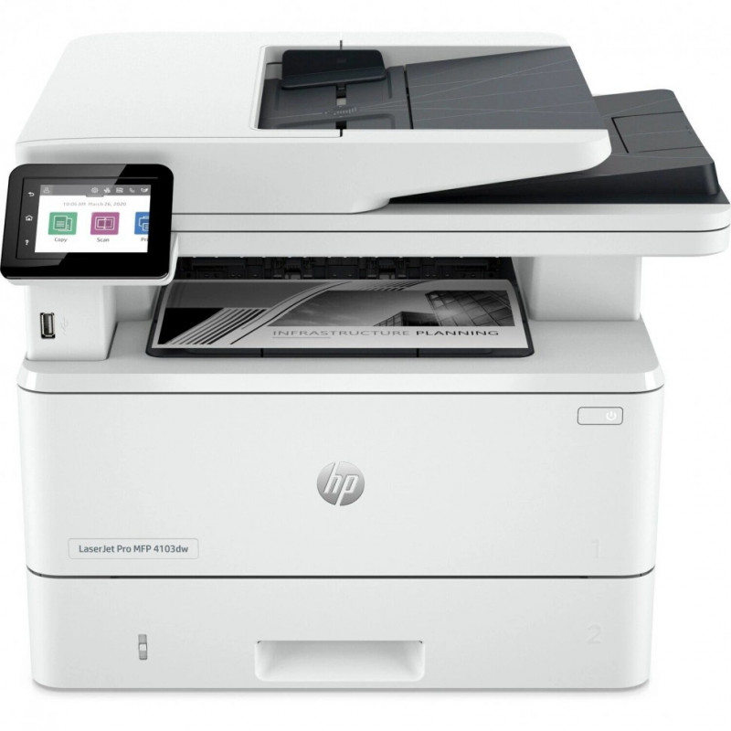 МФУ лазерный HP LaserJet Pro M4103dw (2Z627A)