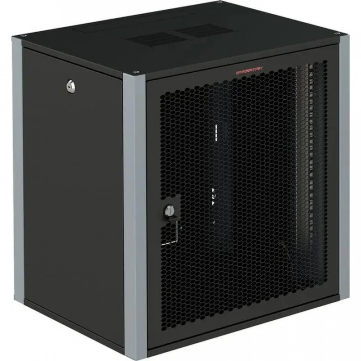 Шкаф коммутационный SYSMATRIX WP 6612.930 (настенный 12U 600x600мм, перф. дверь, 60кг, серый)