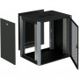 Шкаф коммутационный SYSMATRIX WP 6612.930 (настенный 12U 600x600мм, перф. дверь, 60кг, серый)