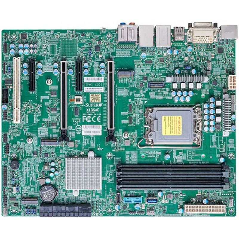 Серверная материнская плата Supermicro X13SAE-B