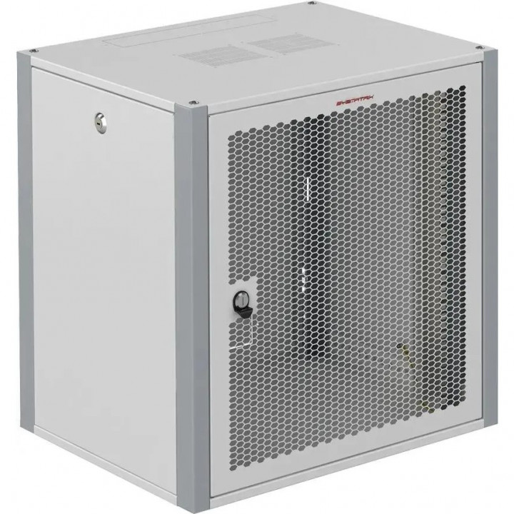 Шкаф коммутационный SYSMATRIX WP 6609.730 (настенный 9U 600x600мм, перф. дверь, 60кг, серый)