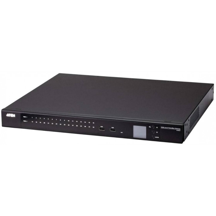 KVM-переключатель ATEN KG0032-AX-G (32 IP user, 32 CPU USB+VGA/DVI/HDMI/DP, 1920x1200, 1U)