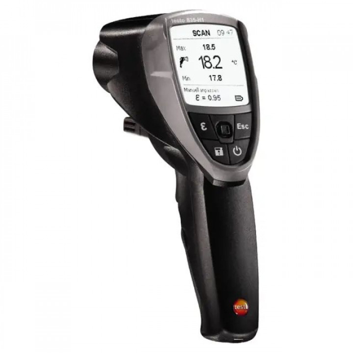 Пирометр Testo 835-H1 (-30…+600°C, 50:1, влажность 0-100%) Пирометр Testo 835-H1 (-30…+600°C, 50:1, влажность 0-100%)