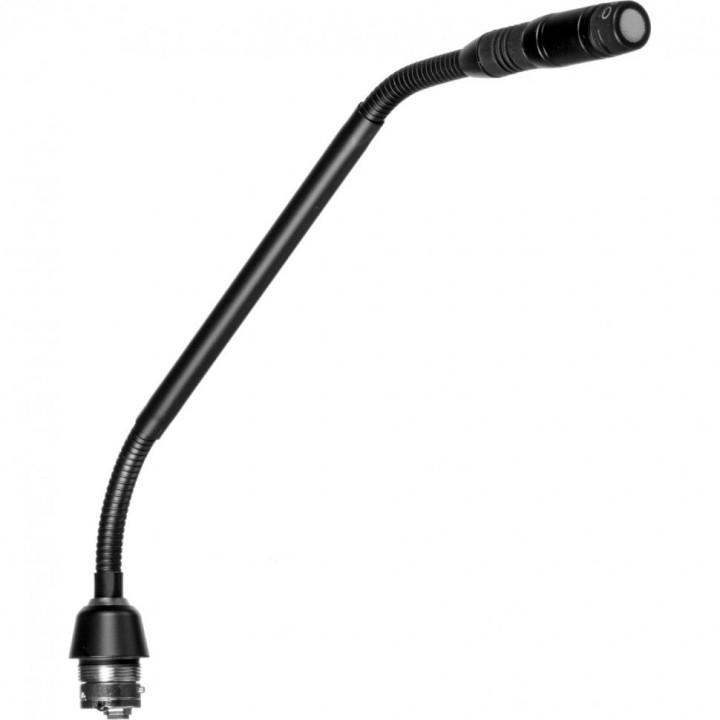 Микрофон Shure MX410LPDF/C (на гусиной шее с двумя гибкими узлами, 25.4 см, кардиоида, световое кольцо)