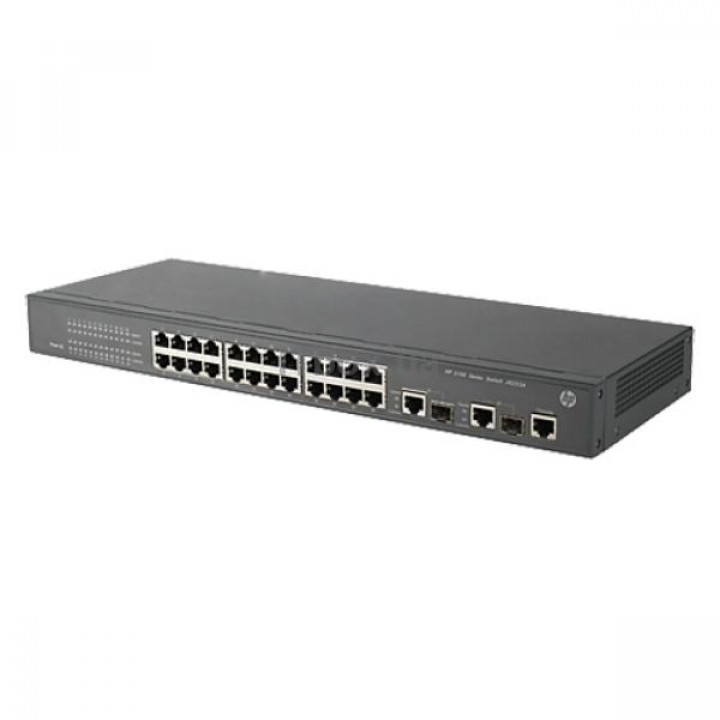Коммутатор HP JG223A (3100-24 SI, 24 порта 10/100, 2 комбинированных)