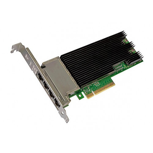 Сетевой адаптер Intel X710-T4 (конвергентный, 4x10GbE)