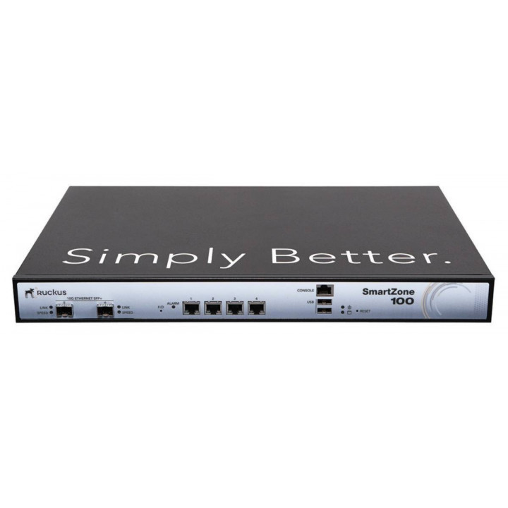 Wi-Fi контроллер Ruckus SmartZone 100 P01-S104-CN00 (4x Gigabit Ethernet, до 1024 AP) Wi-Fi контроллер Ruckus SmartZone 100 P01-S104-CN00 (4x Gigabit Ethernet, до 1024 AP)