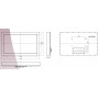 Промышленный монитор Winmate W22L100-65A3-PAT/R (21.5", 1920x1080, IP65, резистивный сенсор)