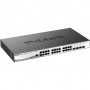 Коммутатор D-Link DGS-1210-28X/ME/B1B (управляемый L2, 24x1GbE, 4x10G SFP+)