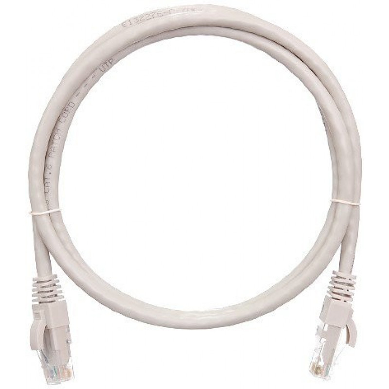 Коммутационный шнур NIKOMAX NMC-PC4UD55B-005-C-WT (U/UTP 4 пары, кат.5е, 0.5м, белый, LSZH)