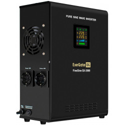 Источник бесперебойного питания + батарея Exegate FineSine SX-2000.LCD.AVR.2SH + 2x HRL 12-120 (120Ач) Источник бесперебойного питания + батарея Exegate FineSine SX-2000.LCD.AVR.2SH + 2x HRL 12-120 (120Ач)