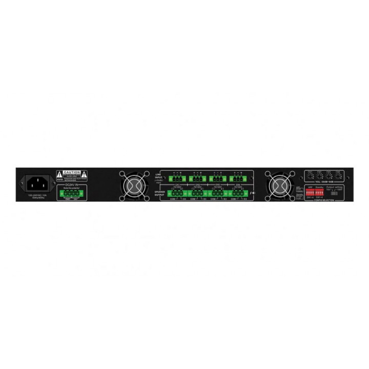 Усилитель ClearOne CONVERGE PA 460 (4x60 Вт, 8 Ом/70В/100В, класс D) Усилитель ClearOne CONVERGE PA 460 (4x60 Вт, 8 Ом/70В/100В, класс D)
