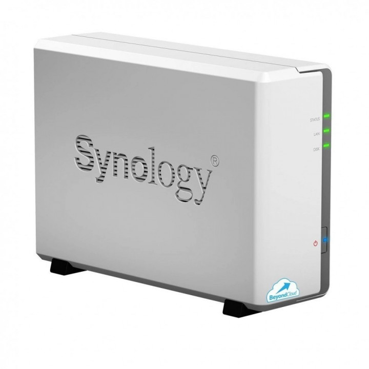 Сетевое хранилище Synology DS120j (1 отсек для HDD, 512MB, 1GigEth)