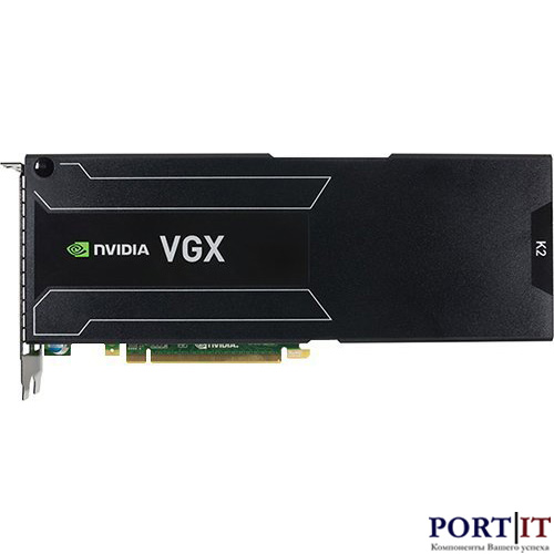 Видеоускоритель NVIDIA GRID K2 (P2055-A03), 900-52055-0020-000